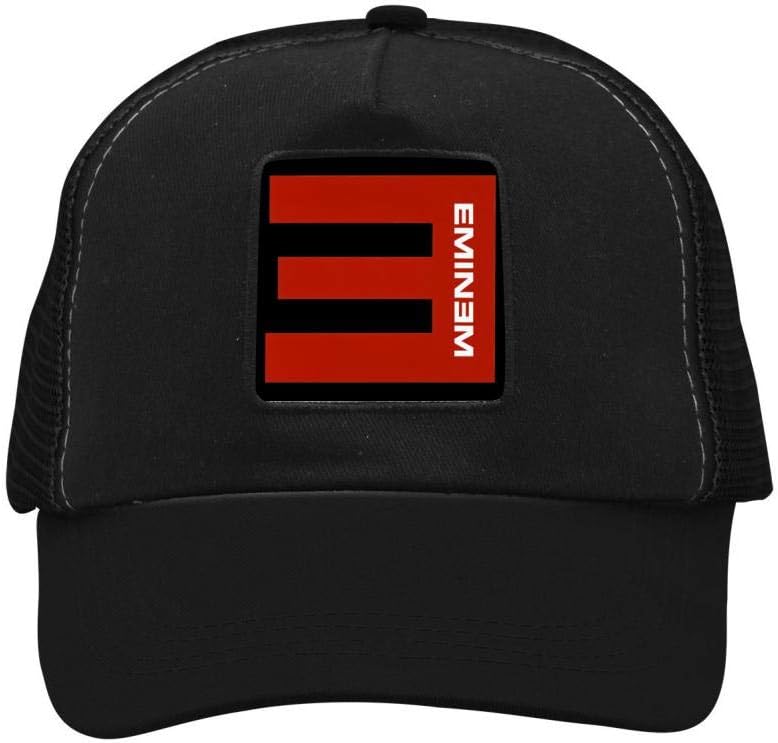 E-Mine-M,Adjustable Printing Summer Snapback Unisex Adult Mesh Hats