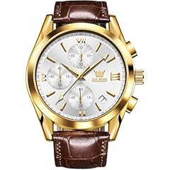 brown white watch for mens