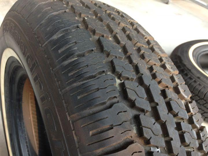 希少！！グッドリッチ ホワイトリボン 14インチ旧車アメ車トラッカー