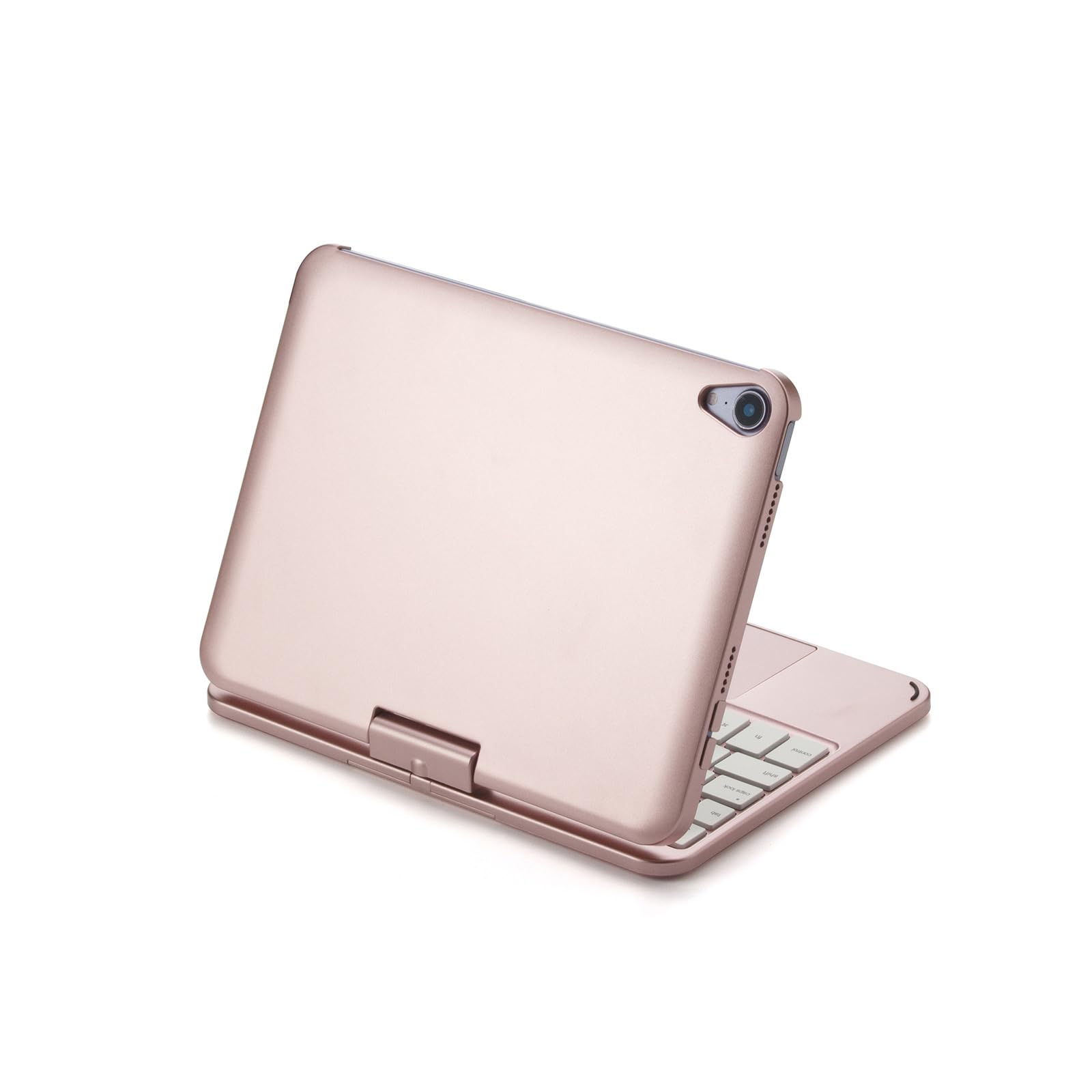 typecase Custodia con tastiera per iPad Mini 7 (2024) e Mini 6 (2021), custodia wireless con tastiera per iPad Mini 7a 6a generazione da 8,3, 10 colori, retroilluminata, con trackpad, viola chiaro