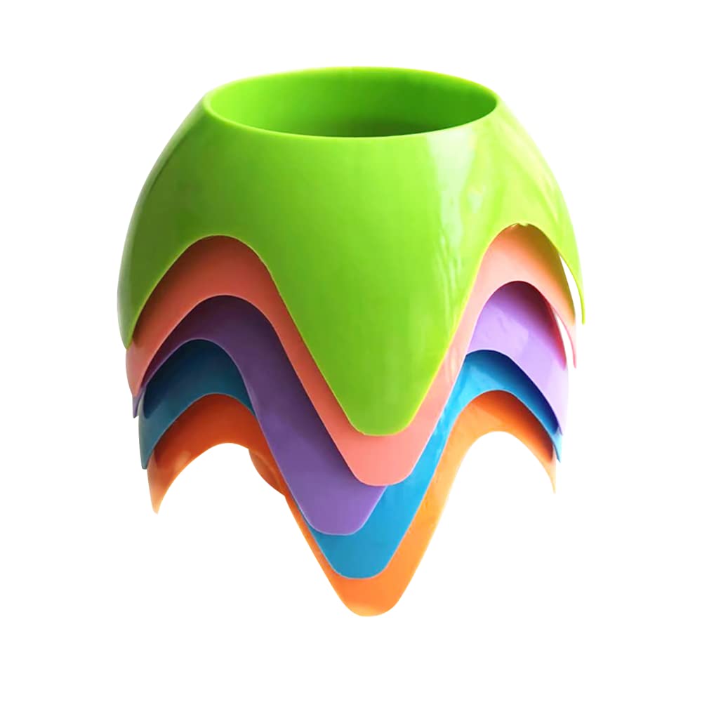WANGCL Beach Gear Beach Cup Holders Beach Supplies Beach Trip Must Haves for Women Adults Family Friends(Multicolor 5 Pack)