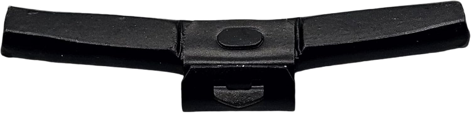 C-HORSE 100Pcs Black Coated Clip-On Wheel Weights FN Series Assortment for Japanese Cars Hammer Type Rim Balancers, 35G, 40G, 50G, 60G, 25pcs for Each Size Fit for Steel Wheel (FN Style, 1.25-2)