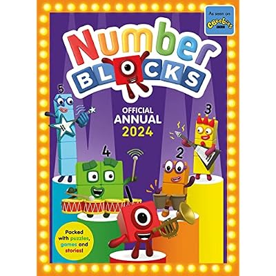 Numberblocks Annual 2024 - Perfect Gift for Numberblocks Fans Age 4-6 with Activities, Quizzes and Games (Numberblocks Annuals)