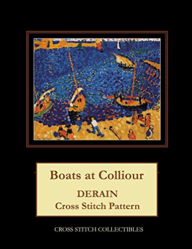 Boats at Colliour: Derain Cross Stitch Pattern