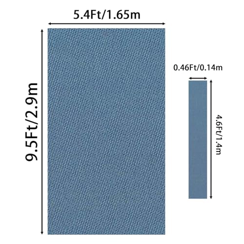 Feutre de table de billard durable de 9,5 pieds pour raviver votre table - 3