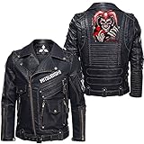 ★ Geeignete Anlässe:. Ledermotorradjacke, sehr geeignet für tägliche Abnutzung (Frühling / Herbst / Winter), einschließlich Motorräder, Radfahren, Fahren, Radfahren, Wandern, Camping, Wandern, Angeln, Wandern, Reisen, Schießen und andere Outdoor-Aktivitäten Eine tolle Geschenkauswahl für Sie oder deine Familie.