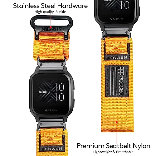 Compatible for Garmin Venu/Venu 2/ Venu 2 Plus/Venu Sq/Venu Sq 2/ Venu Sq Music (Not Venu 2S) Quick Pins Watch Band - Image 4