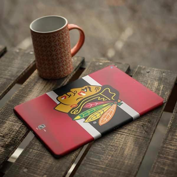 Skinit Decal Tablet skin compatible with iPad Air 10.9in (4th Gen, 2020) - Officially Licensed NHL Chicago Blackhawks Jersey Design