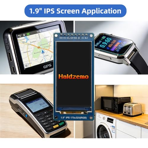 Image of 1.9 inch SPI LCD Display Module 170x320 IPS Screen ST 7789 with 65K RGB Colors Compatible with Arduino