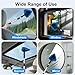 BITOPE All-in-One Car Windshield Cleaner Kit | Extendable Tool with 3 Reusable Microfiber Pads & Spray Bottle for Interior & Exterior Window Cleaning on Cars, SUVs, Trucks