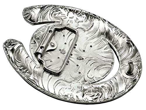 Image of Moranse Cross Cowboy Kneeling Prayer Horse Zinc Alloy Belt Buckles
