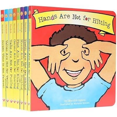 Best Behaviour Series 8 Book Box Set by Elizabeth Verdick and Martine Agassi Board Books for Toddlers Ages 1&ndash;4