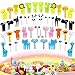 Tenedor de frutas para niños tenedor de frutas de plástico mini tenedor de postre, tenedor de frutas para niños de dibujos animados, accesorios para fiestas de frutas de postre
