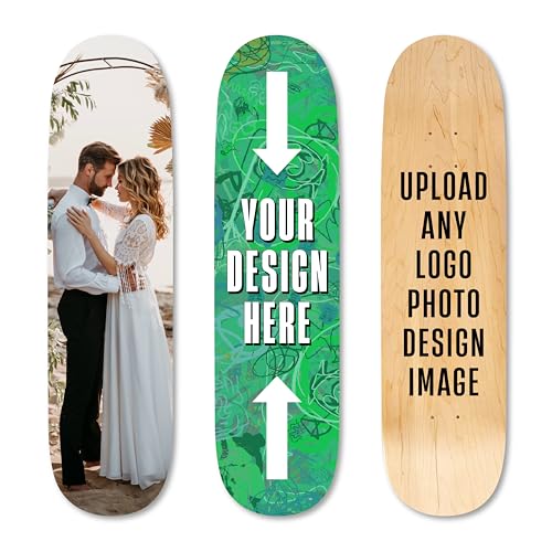 Custom Skateboard Deck with Your Image