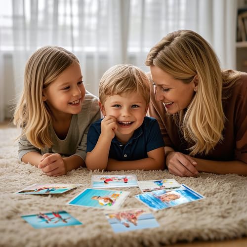 100 Stück Fotohüllen 10x15 cm (4x6 Zoll) – Wasserdichte Top-Loading Klarsichthüllen für Fotos, Postkarten & Rezepte – Klare PP-Plastikfolien, Staub- & Fingerabdruckresistent