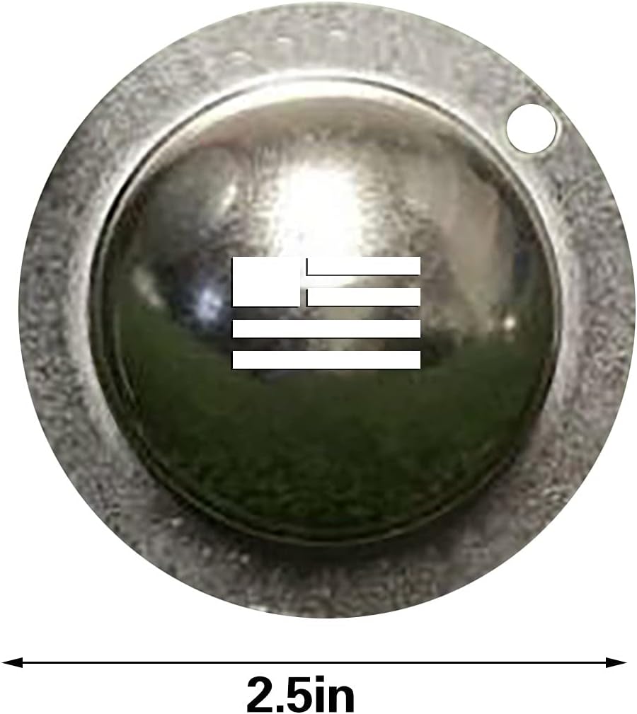 review AITSAON Golf Ball Custom Marker Alignment Tool Models, Stainless Steel Golf Ball Marker Painting Mould Golf Ball Mould (1PC, A-1)