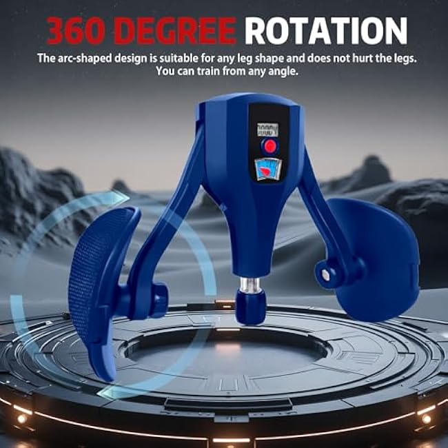 Thigh Trainer 0-132 lbs Adjustable Resistance - Inner Thigh Exerciser for Women & Men, Pelvic Floor Muscle Kegel Exerciser, Butt/Leg Slimmer Excerciser Devices/Trainer