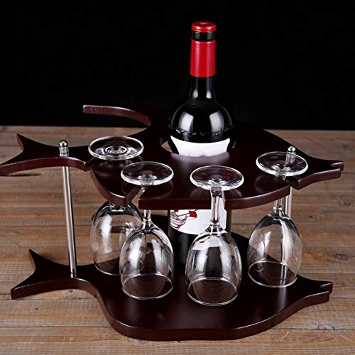 Soporte de vino de madera apilable W25xh18cm miniatura 1