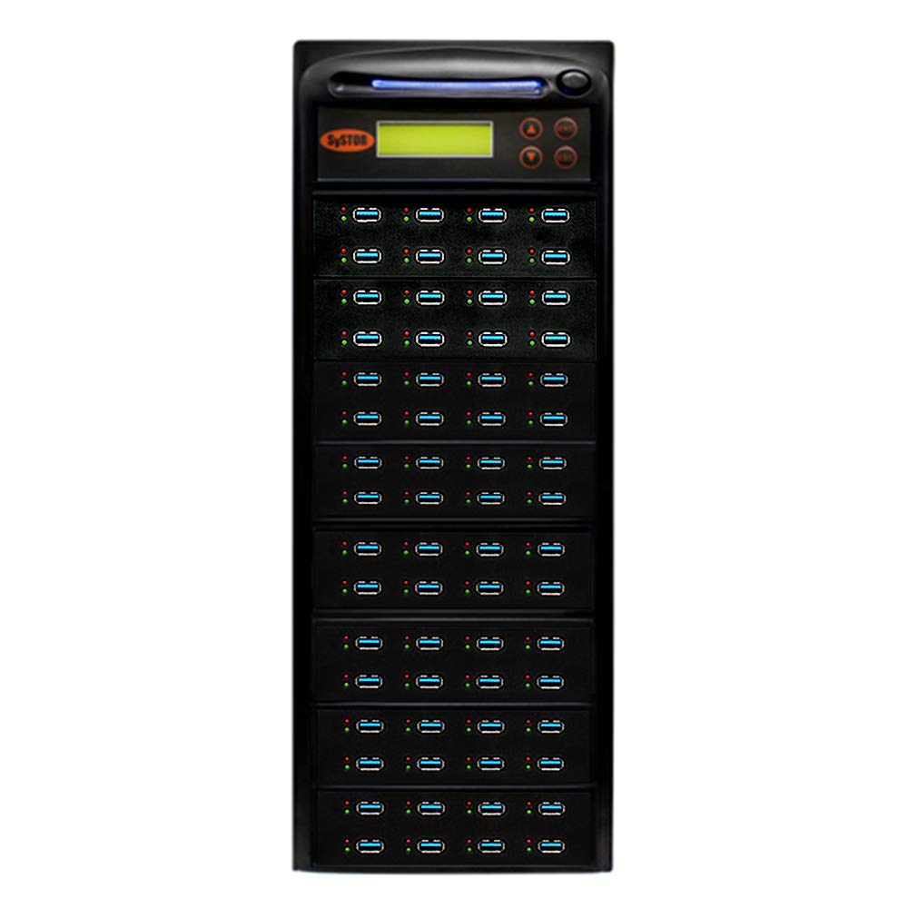 Systor 1 to 63 USB 3.0/3.1 Duplicator &amp; Sanitizer 6GB/Min - SYS-USB30100-63