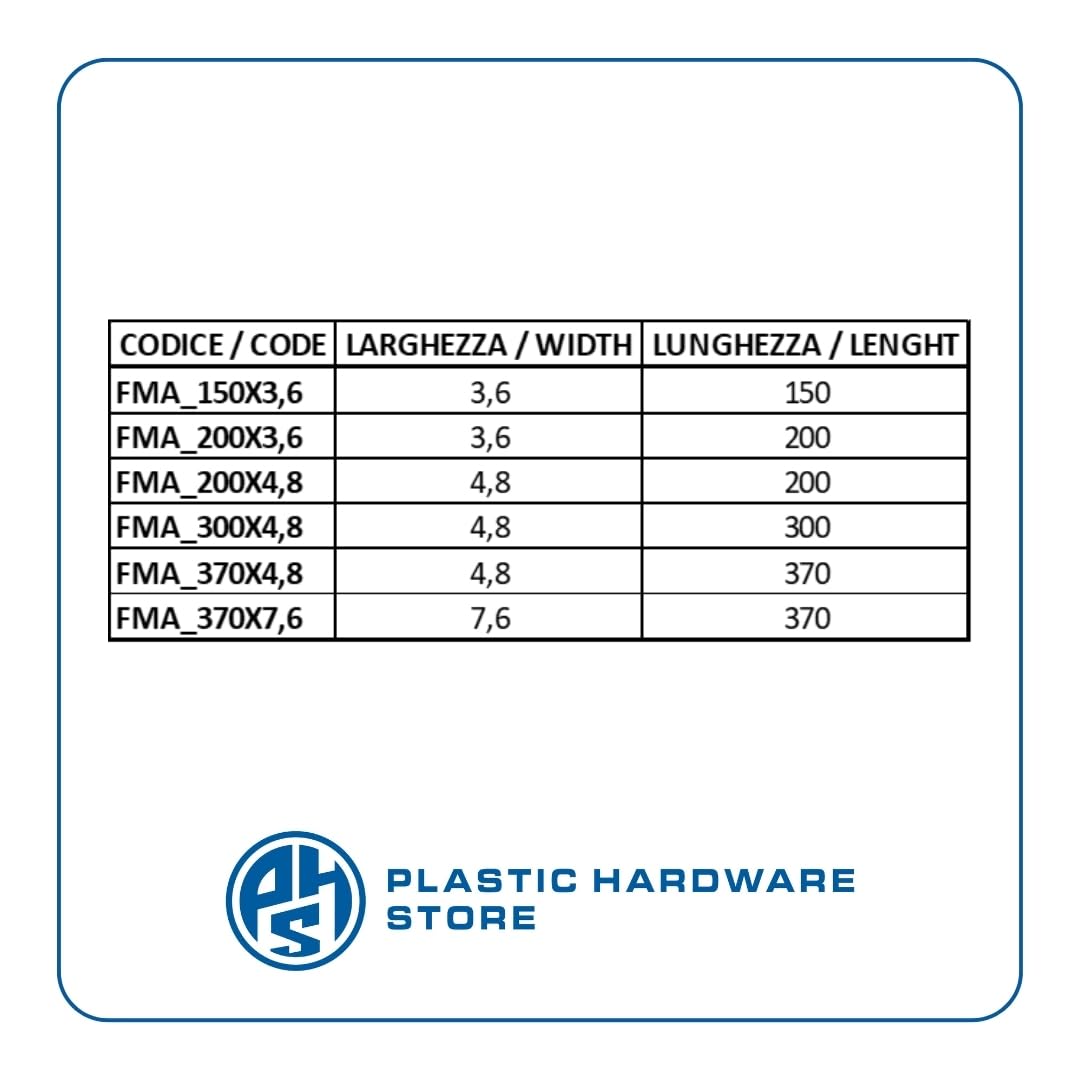 Bridas de plástico detectables, bridas sujetacables para cableado de cables y fijaciones, detectables a rayos Xr – 200 x 4,8 – Azul – 25 unidades Plastic Hardware Store