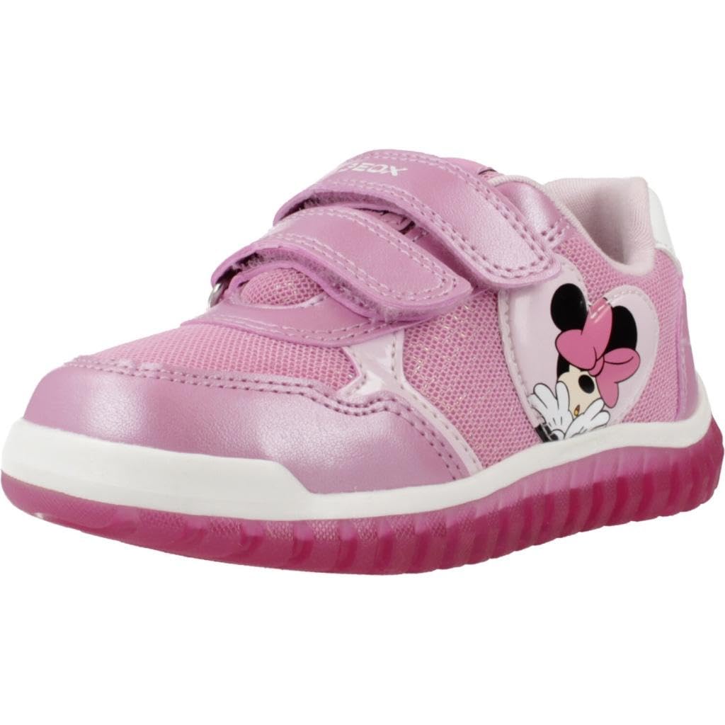 Geox B LIGHTYLOO Girl B, Baby - Mädchen Sneaker, Dk Pink,