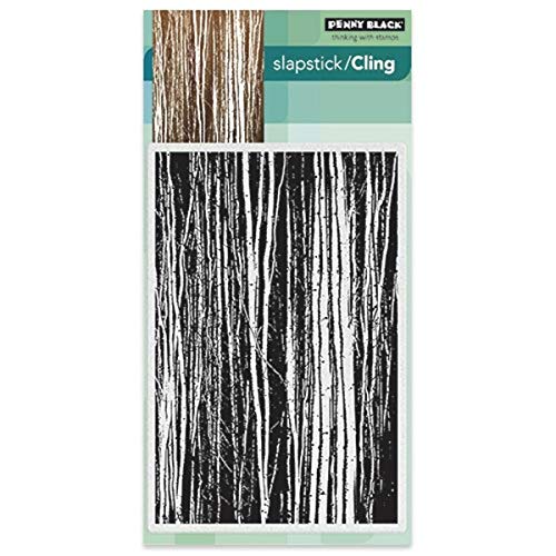 Penny Black 40-421 Tall Timbers Slapstick/Cling Decorative Rubber Stamp