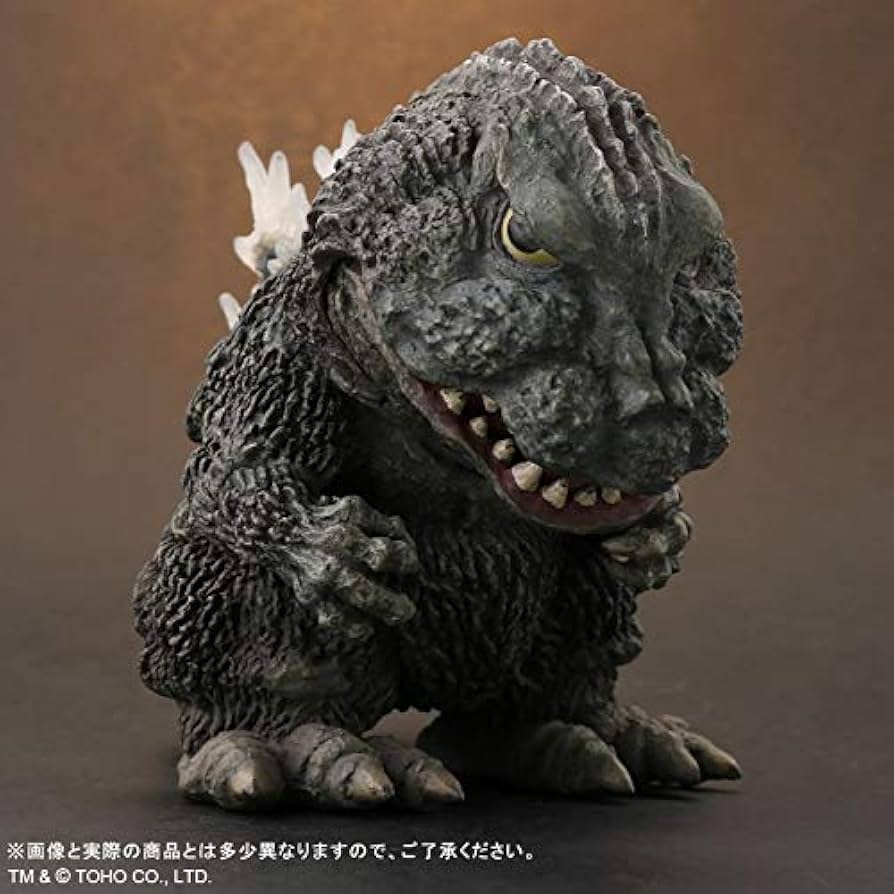 デフォリアル　ゴジラ　1962 発光バージョン　フィギュア Amazon | デフォリアルシリーズ ゴジラ 1962 全高約120mm PVC製
