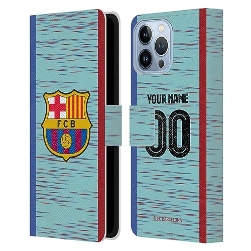 Coque iPhone 13 Pro Max FC Barcelona Etui Portefeuille pour Sorties et Matchs