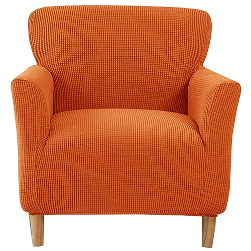 ZGantrix Funda para Sillón Individual, Funda Elástica para Sofá 1 Plaza Cubierta Suave y Elástica para Sillón Pequeño Antideslizante Lavable, para Casa, Club, Hotel