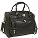 Piel Leather Small Computer Carry-All Bag, Black, One Size