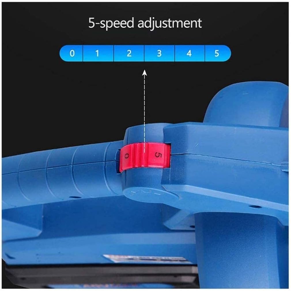 3-in-1 Cordless Leaf Blower wiht 45L Dust Collection Bag 5-Speed Control Electric Garden Blower and Vacuum Pure Copper Motor 4.0ah Lithium Battery (4.0ah Lithium Battery)