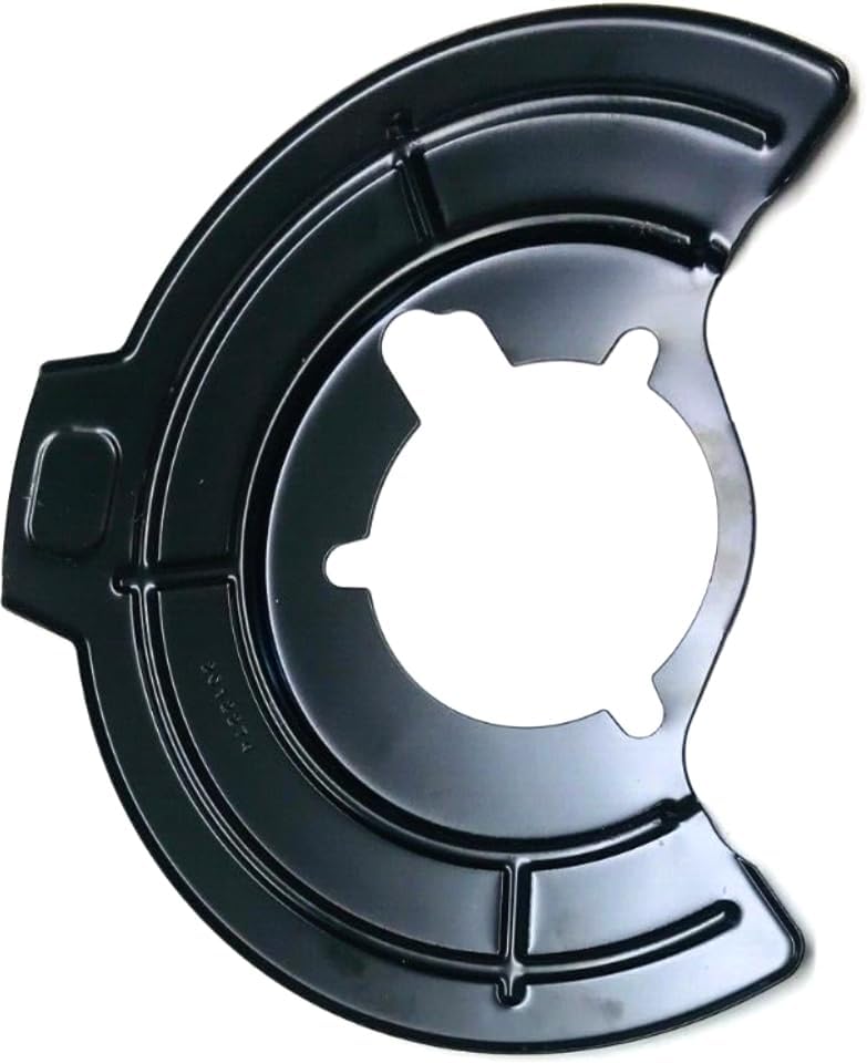 APDTY 162631 Brake Dust Shield Backing Plate Front Left; Compatible With 2007-2018 Jeep Wrangler (Replaces 68043287AB)