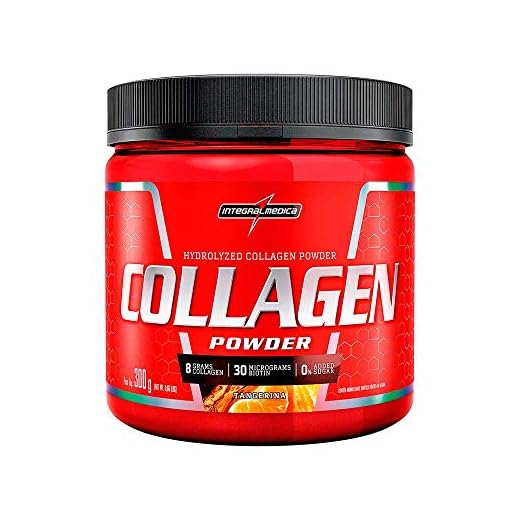 Collagen Powder 300g Integralmedica - Tangerina