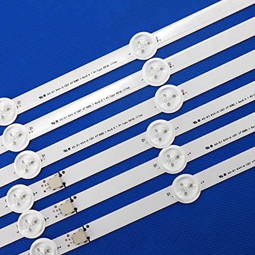Tira de LED de alta precisión para sustitución en TV LG 47LA620S y serie 47LN