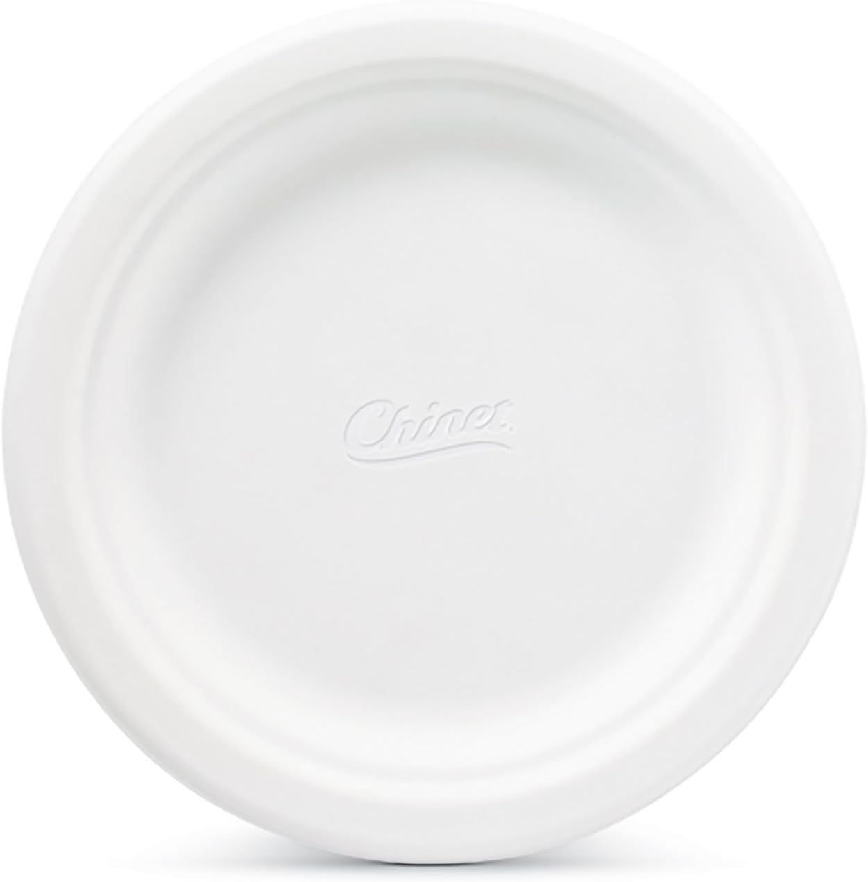 Chinet Classic White, Round Appetizer and Dessert Plates, 6.75 Inches, 70 Count