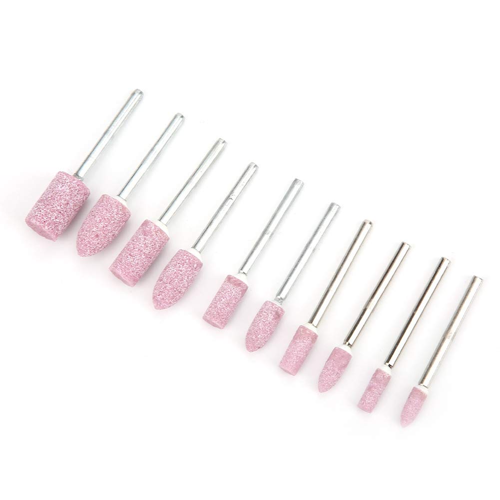 100Pcs Grinding Heads, Abrasive Stone Points, Grinding Head Wheel Tool Kit for Polishing Jade, Wood, Metal, and More