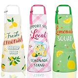 XLSXEXCL 3 Pack Lemonade Stand Apron, Lemon kids...