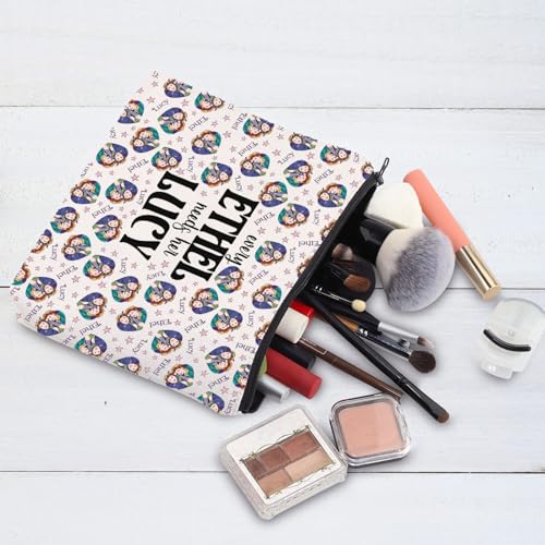 G2TUP Lucy Tv Show Cosmetic Bag Every Ethel Needs Her Lucy Gift for Besties Best Friend Soul Friend Makeup Bag (Every Ethel New)4