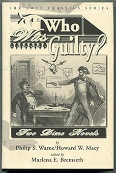 Hardcover Who Was Guilty? Two Dime Novels Book