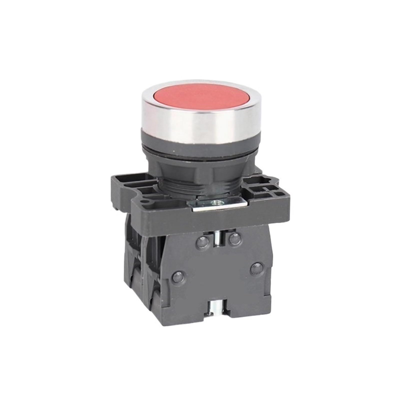 KKPOPP Push button switch XA2EA45 red 1NO+1NC panel mounting for industrial automation systems and equipment operation