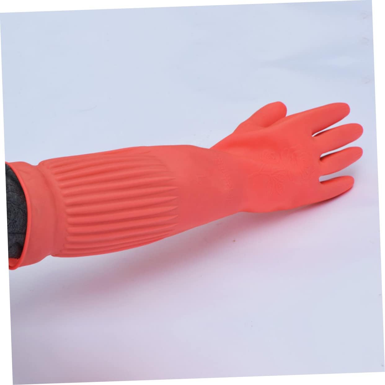 Lengthen Gloves for Fish Tank Maintenance and Household Gloves for Dish Washing Cleaning and Kitchen Use
