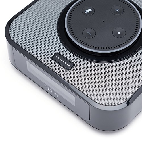 iHome iAVS1 Bedside Stereo Speaker System for Amazon Echo Dot [Dot sold separately] - Thumbnail 7