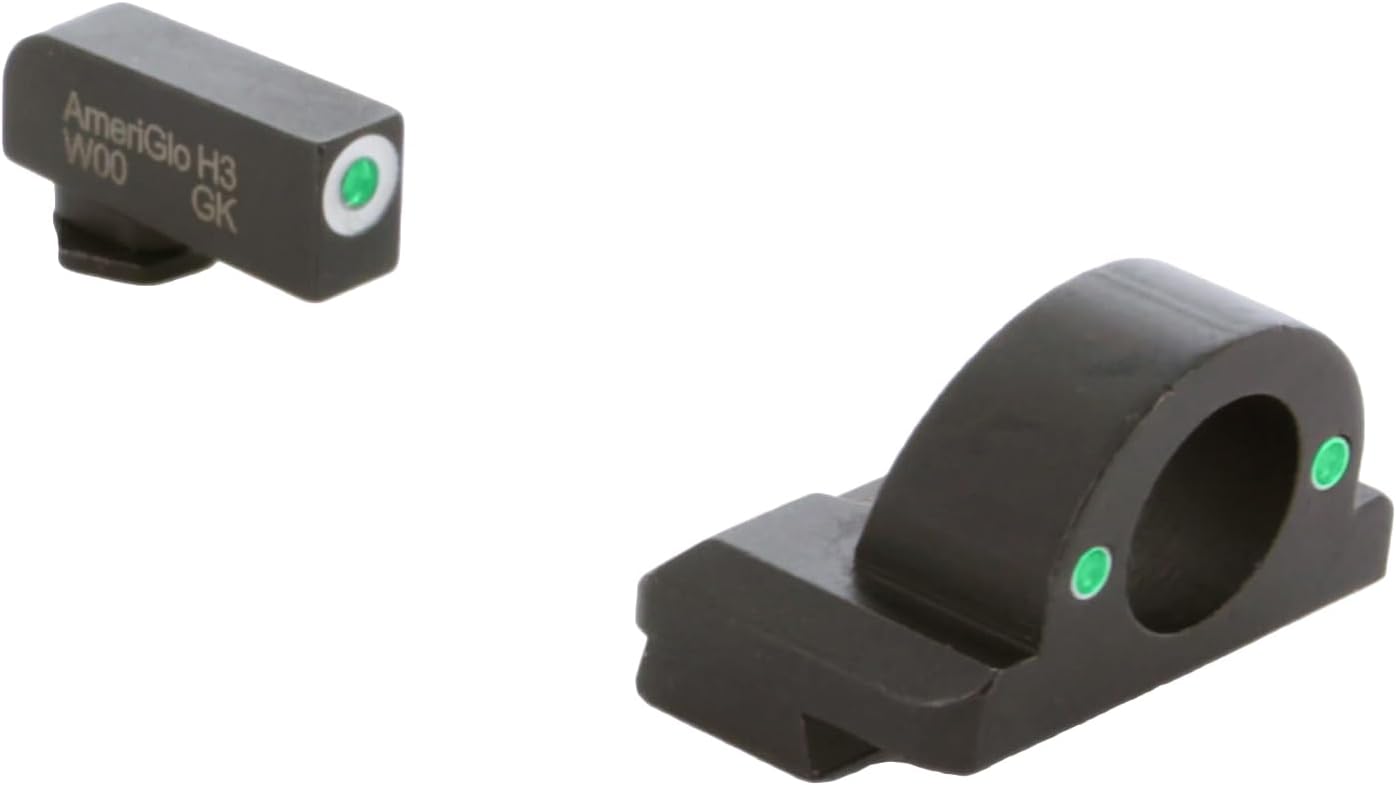 AMERIGLO Ghost Ring Series Sight Set for Glock - Fits Gen 1-4 10mm/.45/.357