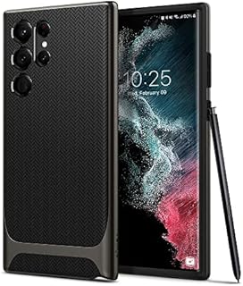 Spigen Neo Hybrid Case Compatible with Samsung Galaxy S22 Ultra 5G - Gunmetal