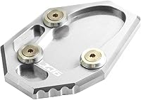 Vista 7 de SCUUBE Placa de soporte lateral para motocicleta, placa ampliadora, soporte lateral CNC, almohadilla para Yamaha XJ6/ABS 2009 2010 2011 2012 2013