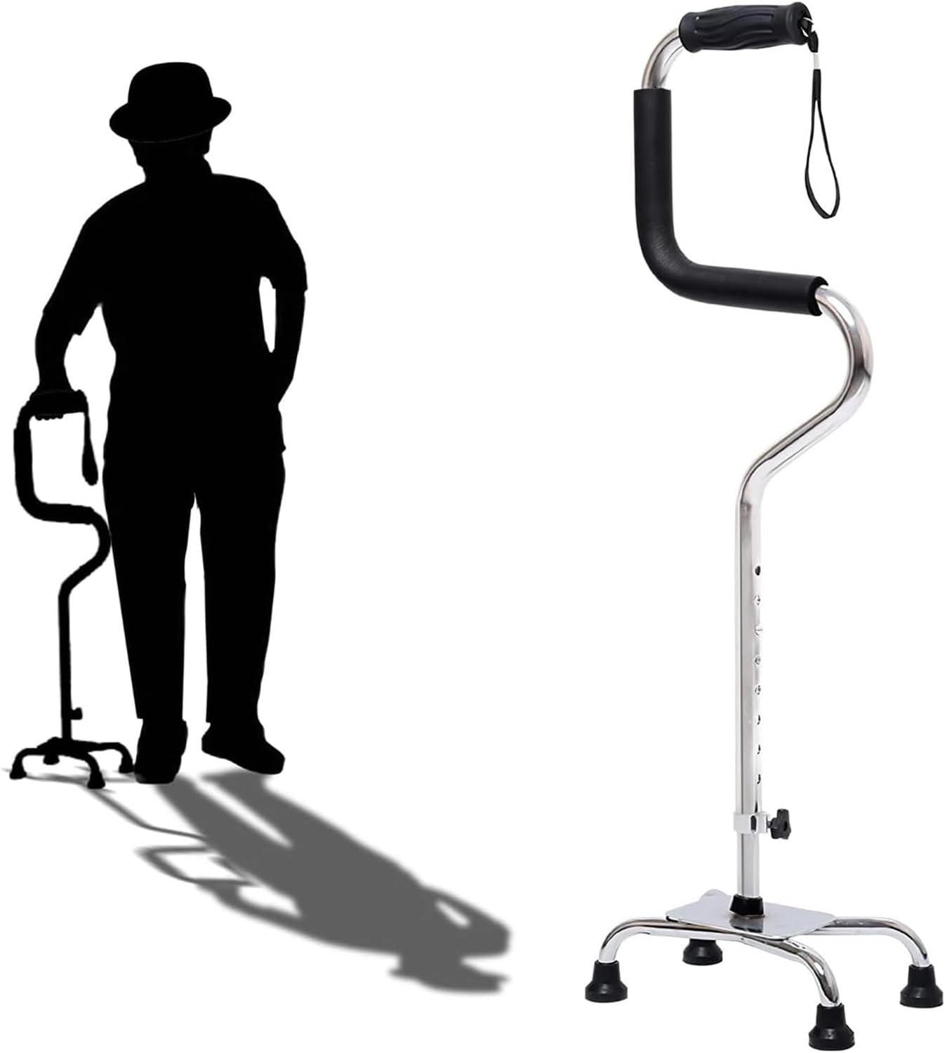 Ayudas para Ponerse de pie, Elevador portátil para Sentarse y Ponerse de pie, bastón para Caminar, ayudas para la Movilidad y la Vida Diaria, Mango ergonómico de Apoyo de Seguridad, disposit