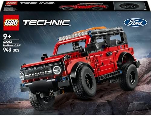 LEGO Technic Ford Bronco SUV 42213 – 9 Yaş ve Üzeri Araç Seven Çocuklar İçin STEM Odaklı Model Araba Oyuncak Yapım Seti, Araba Tutkunlarına Yaratıcı Hediye Fikri ve Eğitici Oyun Deneyimi (943 Parça) - Görsel 3