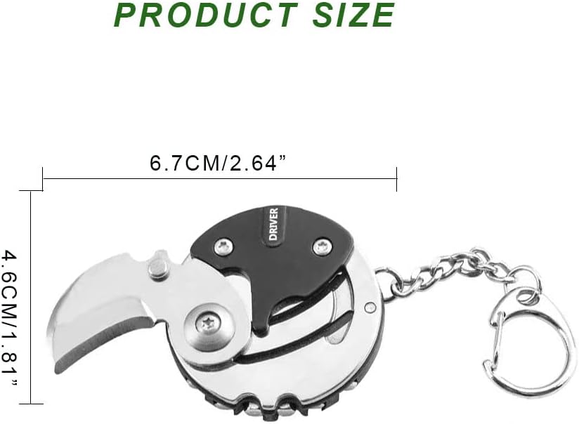 Multifunktionaler Schlüsselanhänger: Das perfekte Geschenk für Männer und Abenteuerlustige!