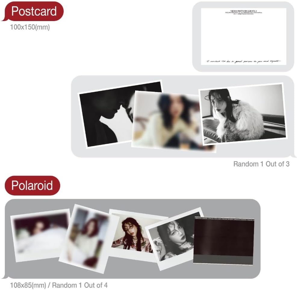 TAEYEON To. X 5th Mini Album 3 Ver Set (Ship by DHL)