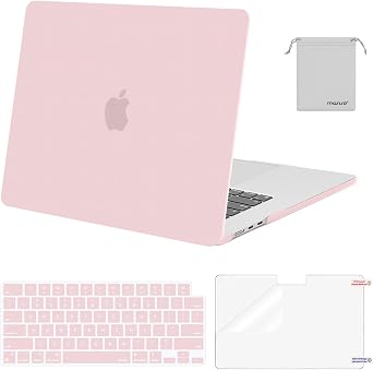 MOSISO Compatible with MacBook Air 15 inch Case M5 2026 M4 M3 M2 2025-2023
